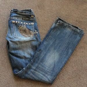 Cowgirl Tuff Bootcut Jeans